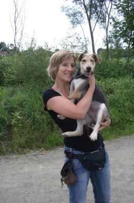 Snoopy mit seiner Patin